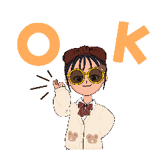 都会のくまさん① | LINEスタンプ | shin